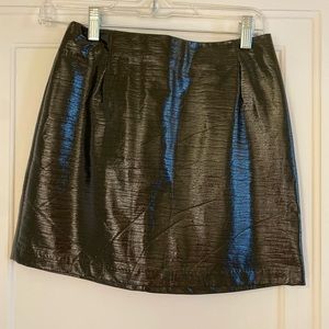 H&M Leather-like  Black sexy Skirt, EXCELLENT condition
